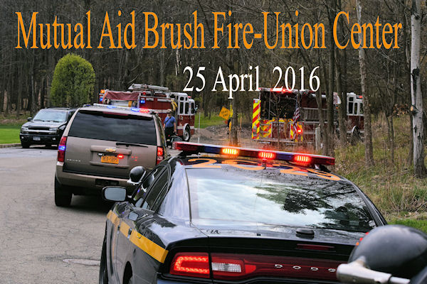 04-25-16  Response - Brush Fire